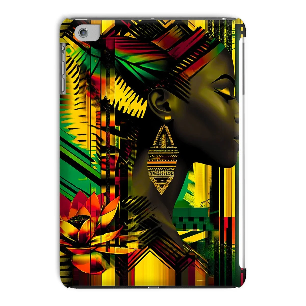 African Print Empress Tablet Cases - D'Sare