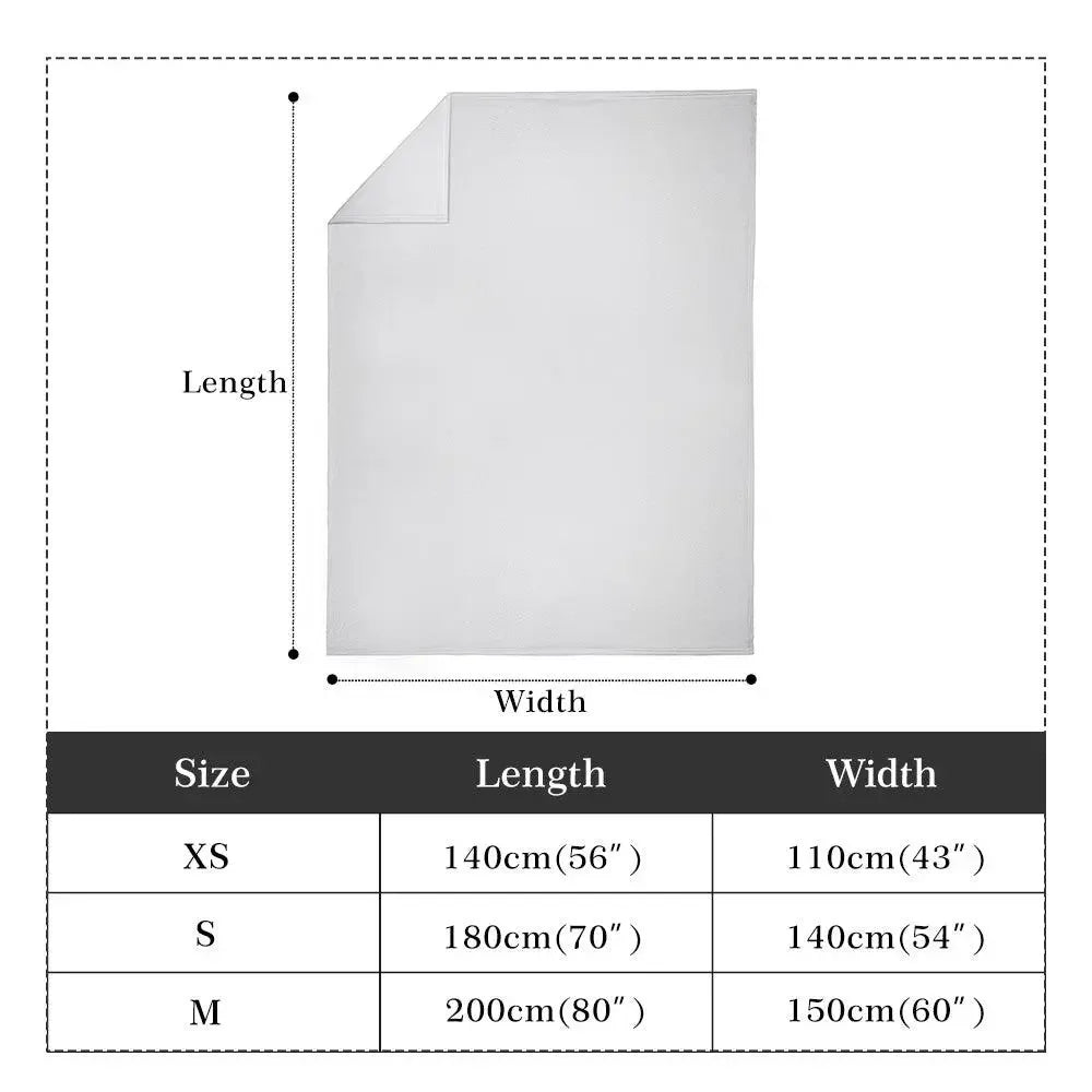 MelanatedMe Twin Snow Dream Girl and Boy Soft Polyester Premium Fleece Blanket - D'Sare