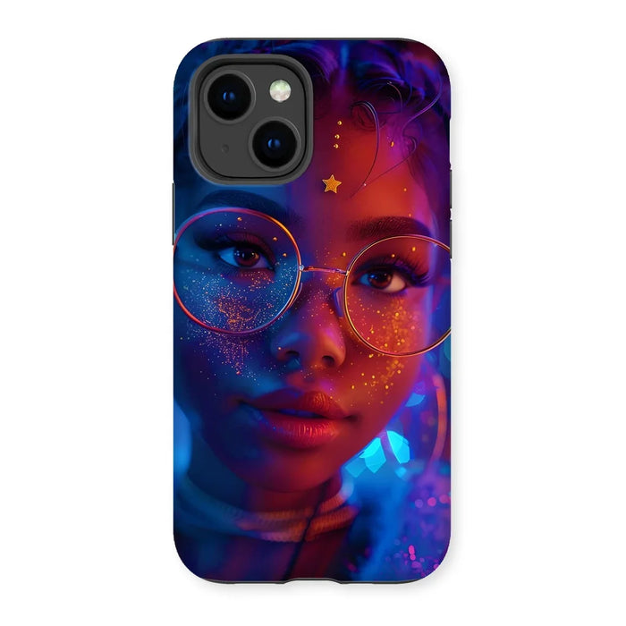 Black Girl Magic Stardust Cosmic Vibe| Black Woman Magic Tough Phone Case