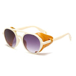 Matrix Sunglasses Brand Design Round Shades Men Women Vintage Punk Sun glasses UV400 Eyewear