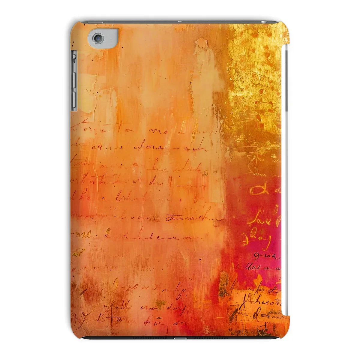 Warm Amber Seranade Tablet Cases Eclectic Art - D'Sare