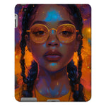 Solar Flare Radiant Soul  Beautiful Black Girl  Tablet Cases