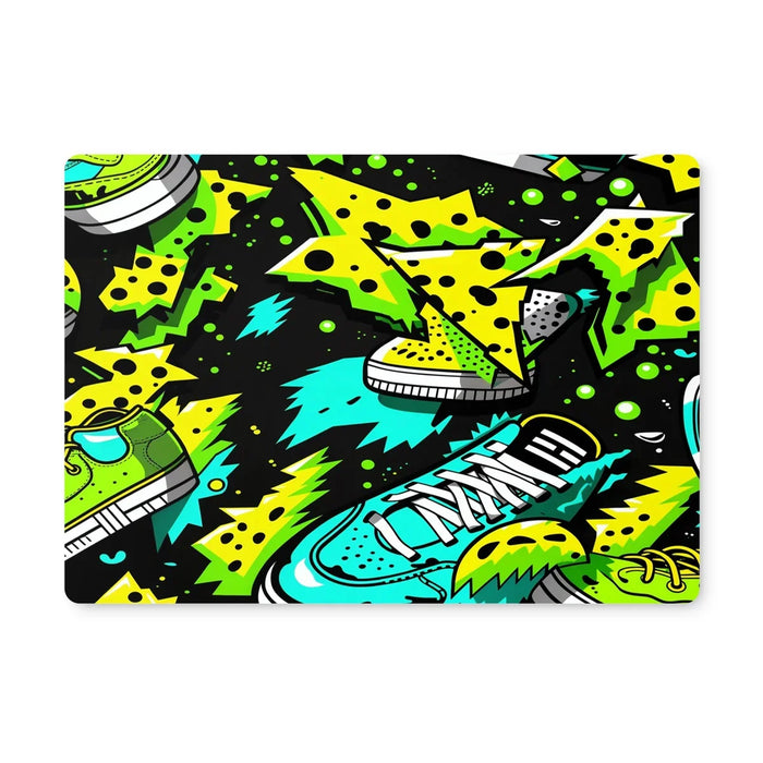 Electric Kicks Art: Urban Pop Art Explosion, Graffiti Placemat