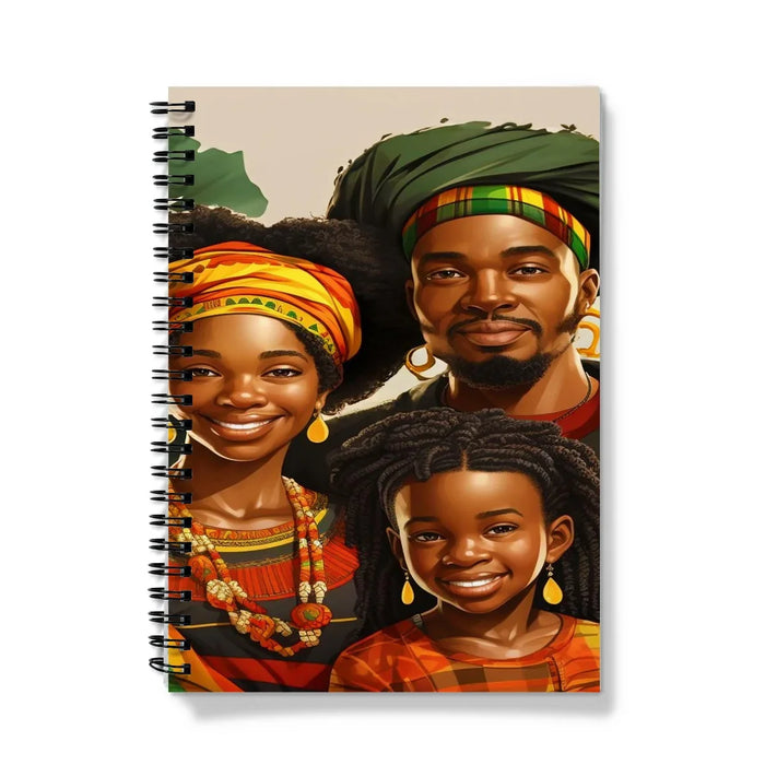 Happy MelanatedME Holidays Notebook