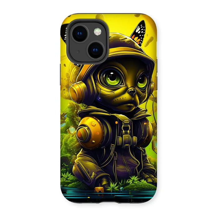 Lunar Explorer Pup | Intergalactic Canine Adventurer - Cosmic Voyage Sci-Fi Enthusiasts Tough Phone Case