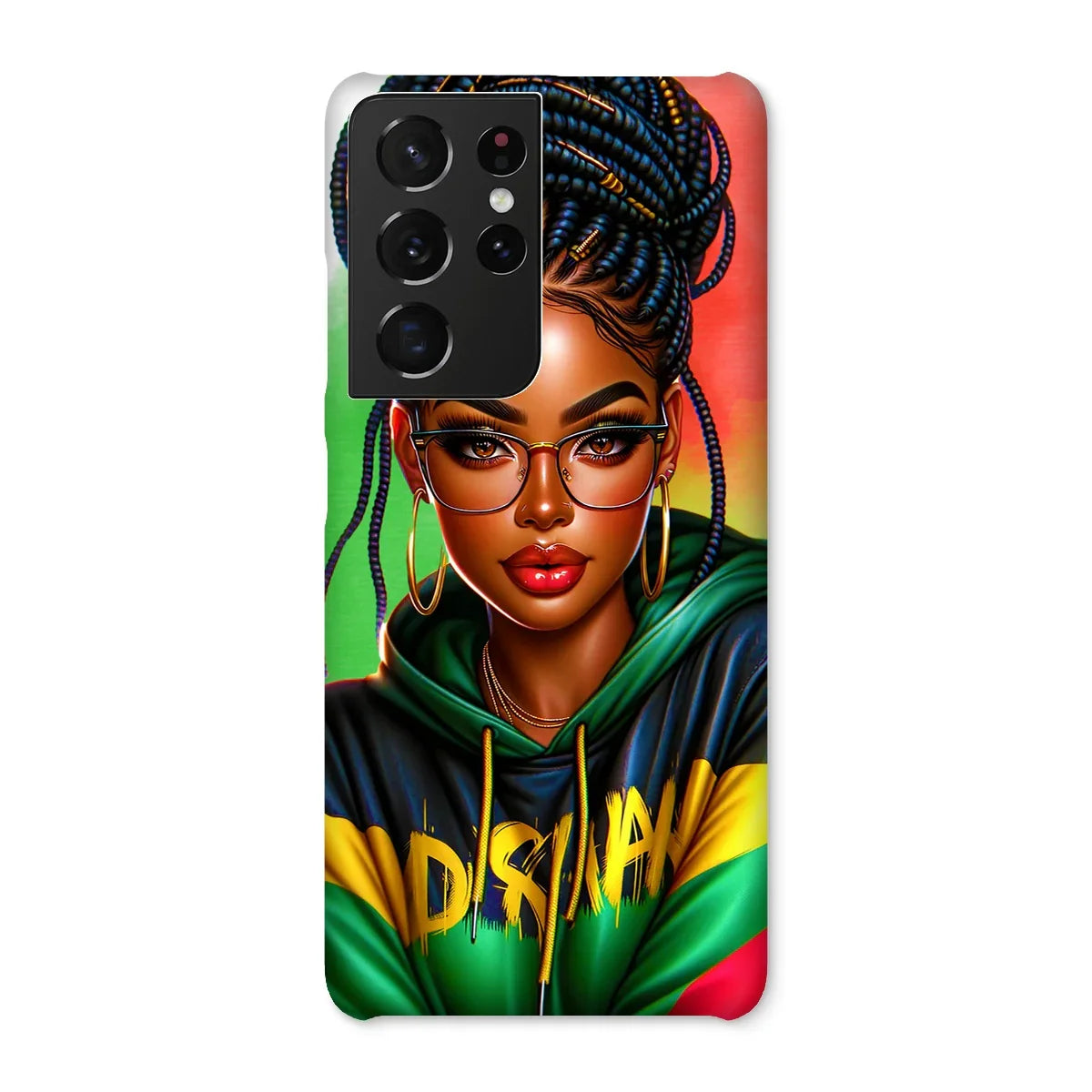 Irie Island Girl Snap Phone Case - D'Sare