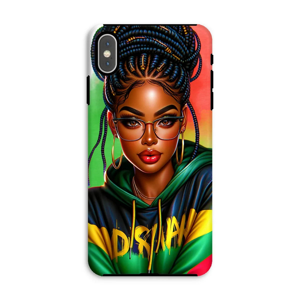 Irie Island Girl Tough Phone Case - D'Sare