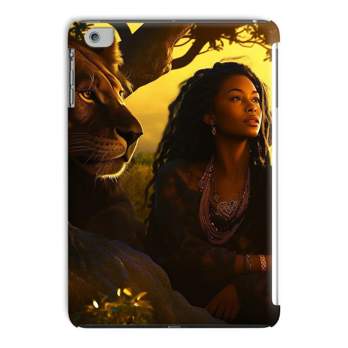 Empress Divine: The Black Feminine & Lion of Judah Legacy Tablet Cases - D'Sare
