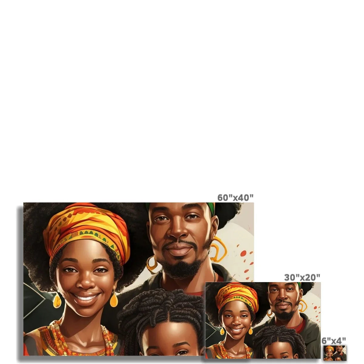 Blessed Kwanzaa Hahnemühle Photo Rag Print - D'Sare