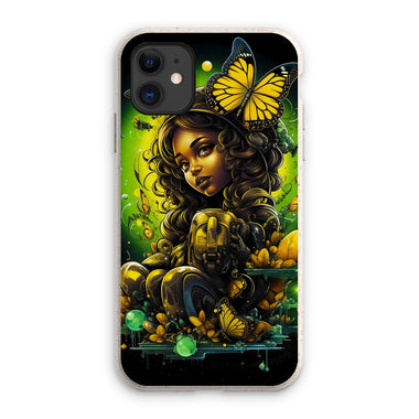Urban Jungle Metamorphosis Muse Luminous Butterfly Queen Eco Phone Case