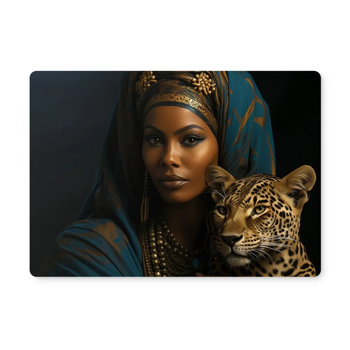 Leopard Luxe Lady Glamorous Empress Placemat - D'Sare