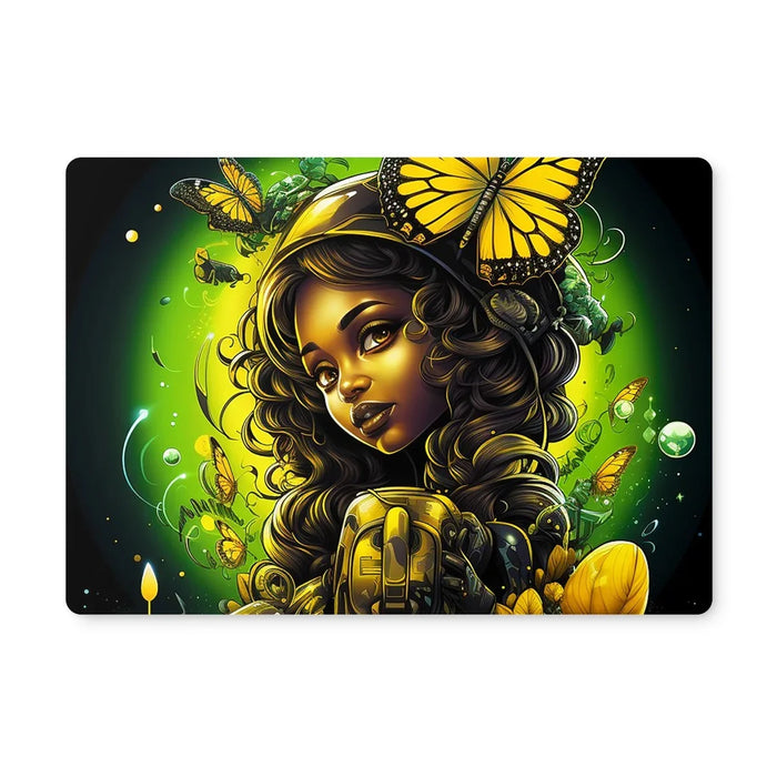 Urban Jungle Metamorphosis Muse Luminous Butterfly Queen Placemat