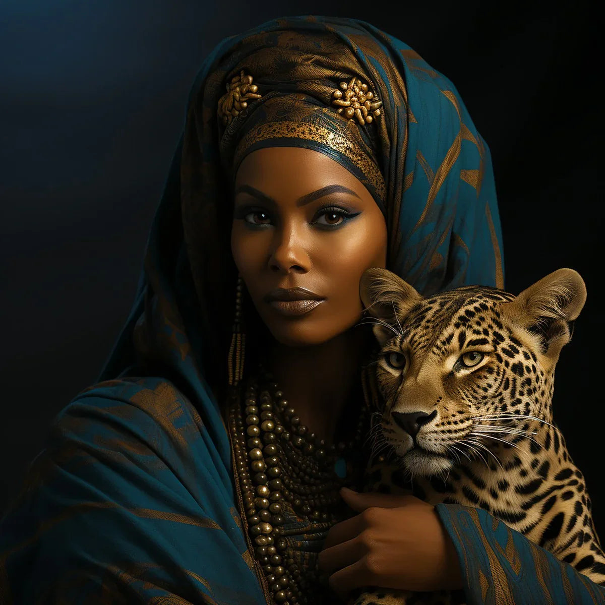 Leopard Luxe Lady Glamorous Empress