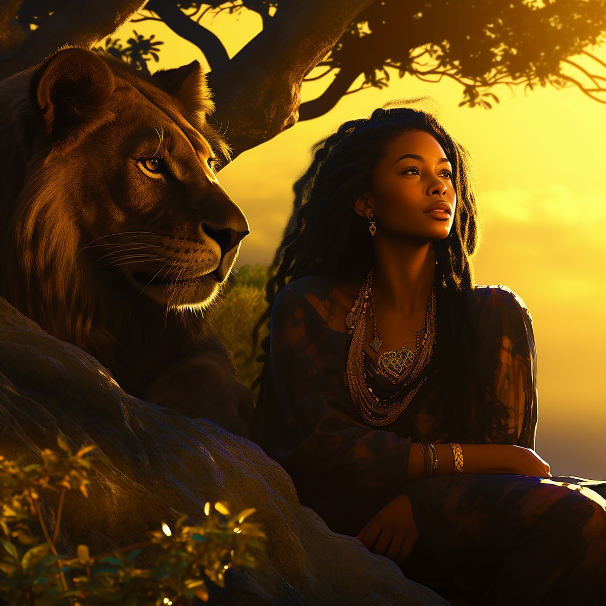 Empress Divine: The Black Feminine & Lion of Judah Legacy
