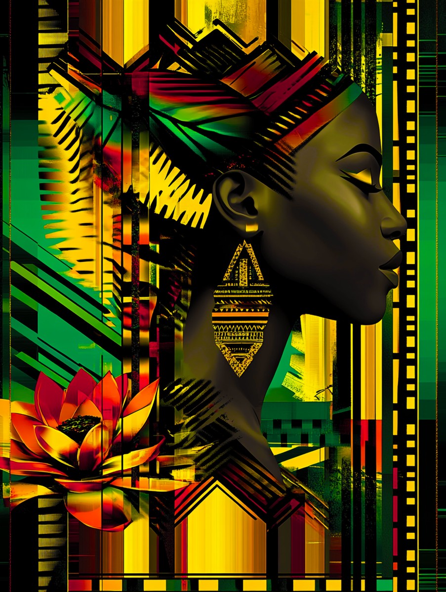 African Print Empress