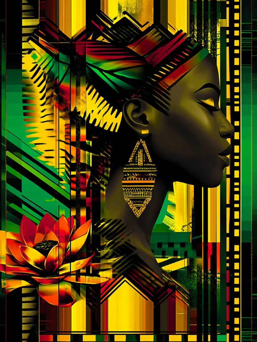 African Print Empress