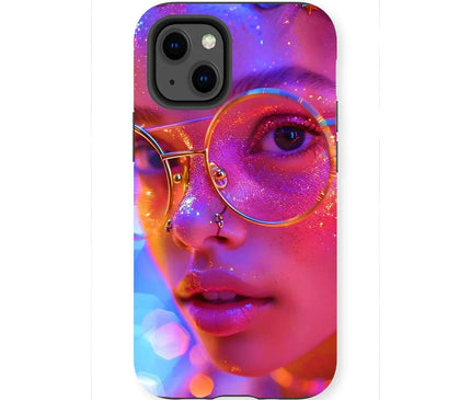 Woman Cosmic Radiance Dreamy Stardust  Tough Phone Case - D'Sare
