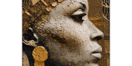 Afrocentric Golden Empress Tablet Cases by Prodigi