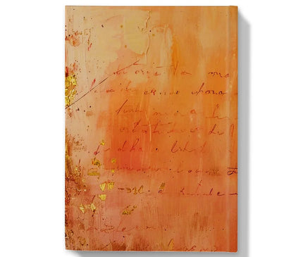 Warm Amber Seranade Hardback Journal Eclectic Art - D'Sare