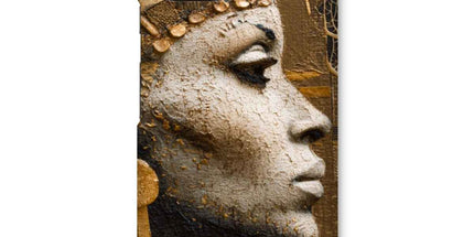 Afrocentric Golden Empress Snap Phone Case by Prodigi