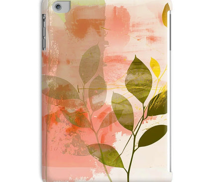 Peach Golden Leafy Escape 06 Tablet Cases Eclectic Art - D'Sare