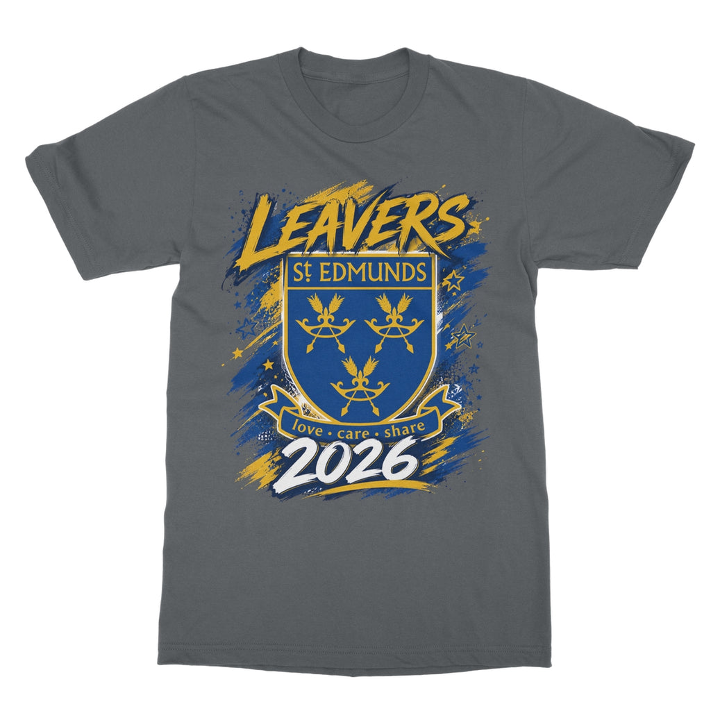 St Edmunds School Leavers 2026 Softstyle T-Shirt by Prodigi