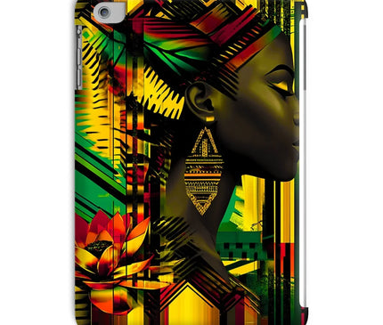 African Print Empress  Tablet Cases - D'Sare
