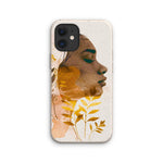 Golden Harmony Silhouette 06 Eco Phone Case - D'Sare