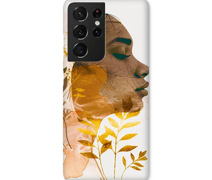 Golden Harmony Silhouette 06 Snap Phone Case - D'Sare