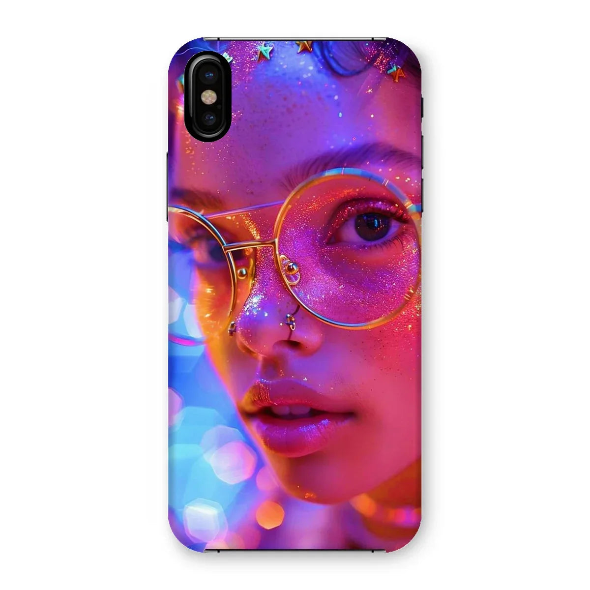 Woman Cosmic Radiance Dreamy Stardust  Snap Phone Case - D'Sare