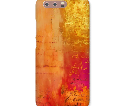 Warm Amber Seranade Snap Phone Case Eclectic Art - D'Sare