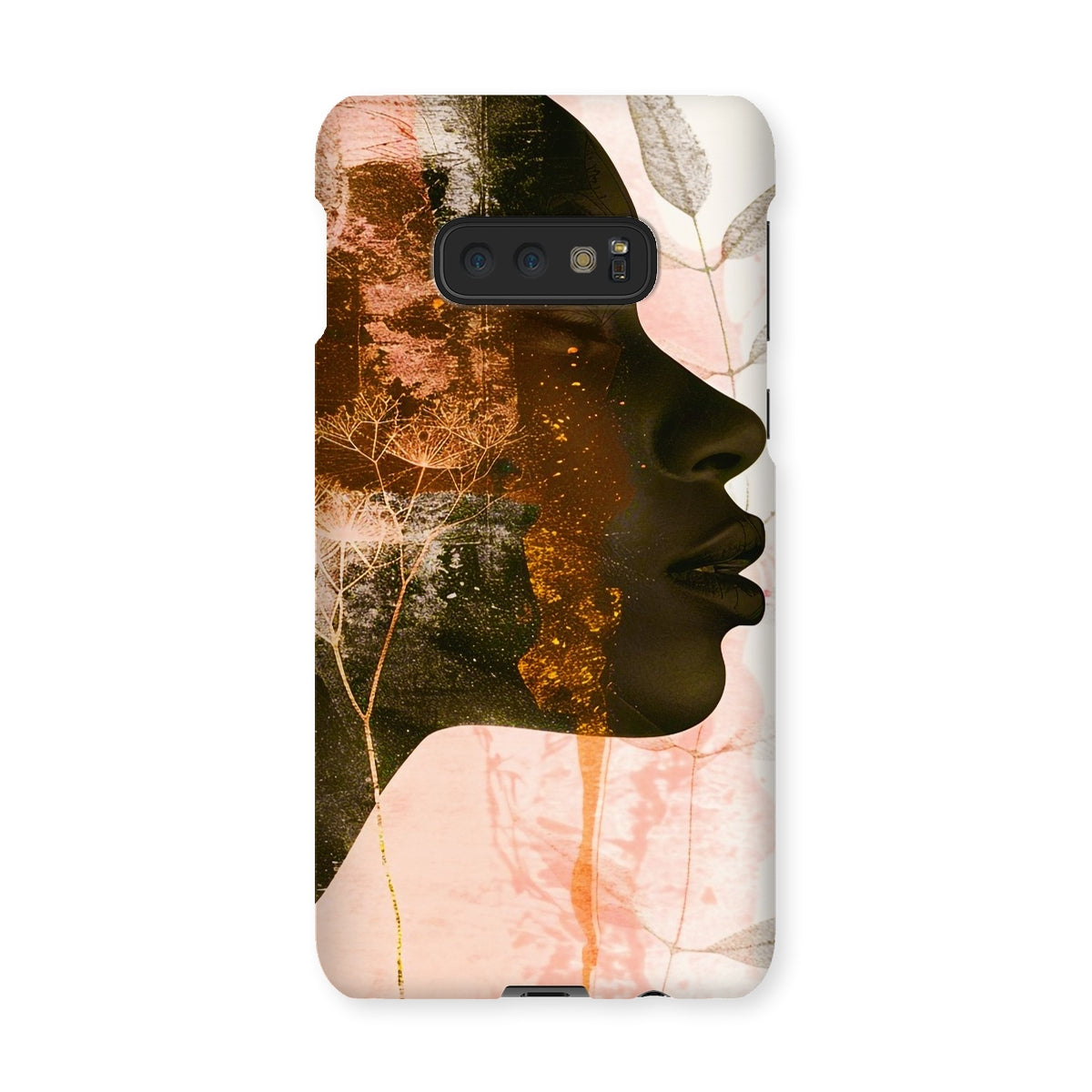 Golden Silence Serene Echoes 06 Snap Phone Case - D'Sare