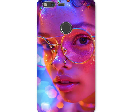Woman Cosmic Radiance Dreamy Stardust  Snap Phone Case - D'Sare