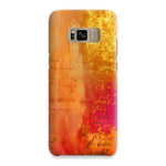 Warm Amber Seranade Snap Phone Case Eclectic Art - D'Sare