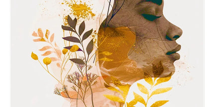 Golden Harmony Silhouette Temporary Tattoo by Prodigi