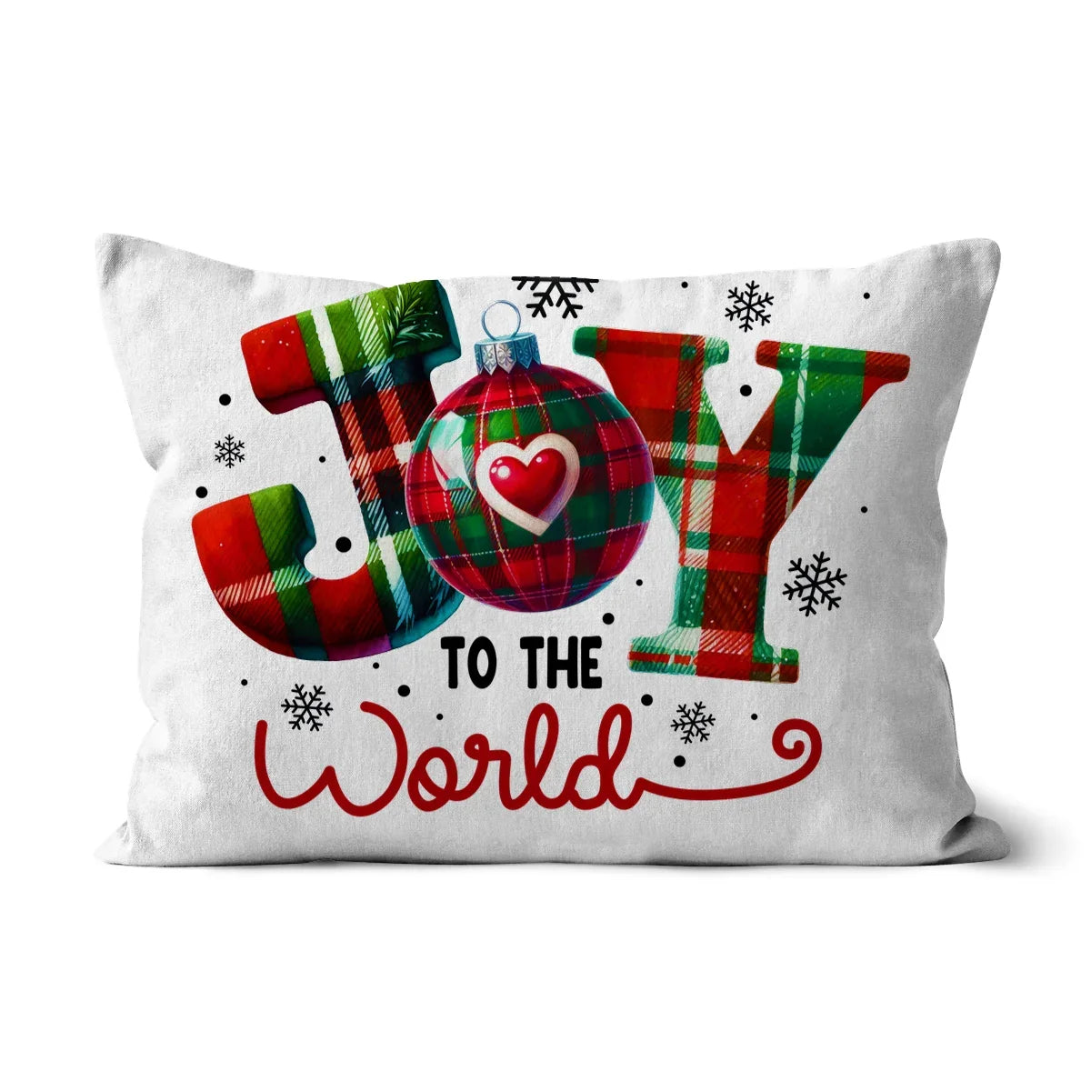 Joy To The World Christmas  Cushion