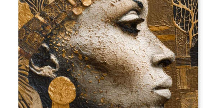 Afrocentric Golden Empress Placemat by Prodigi