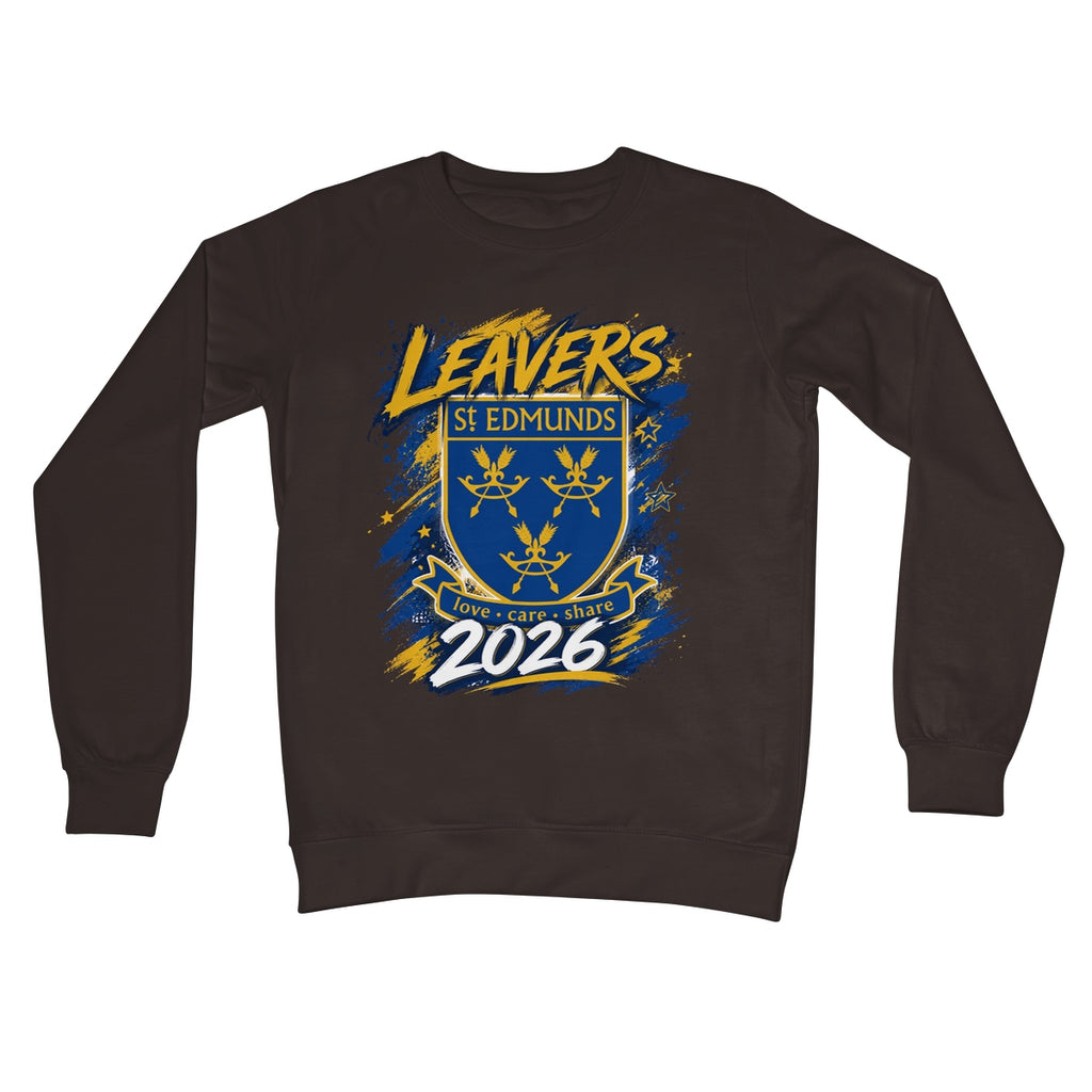 St Edmunds School Leavers 2026 Crew Neck Sweatshirt by Prodigi