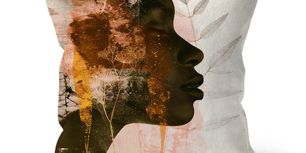 Golden Silence Serene Echoes 06 Cushion by Prodigi