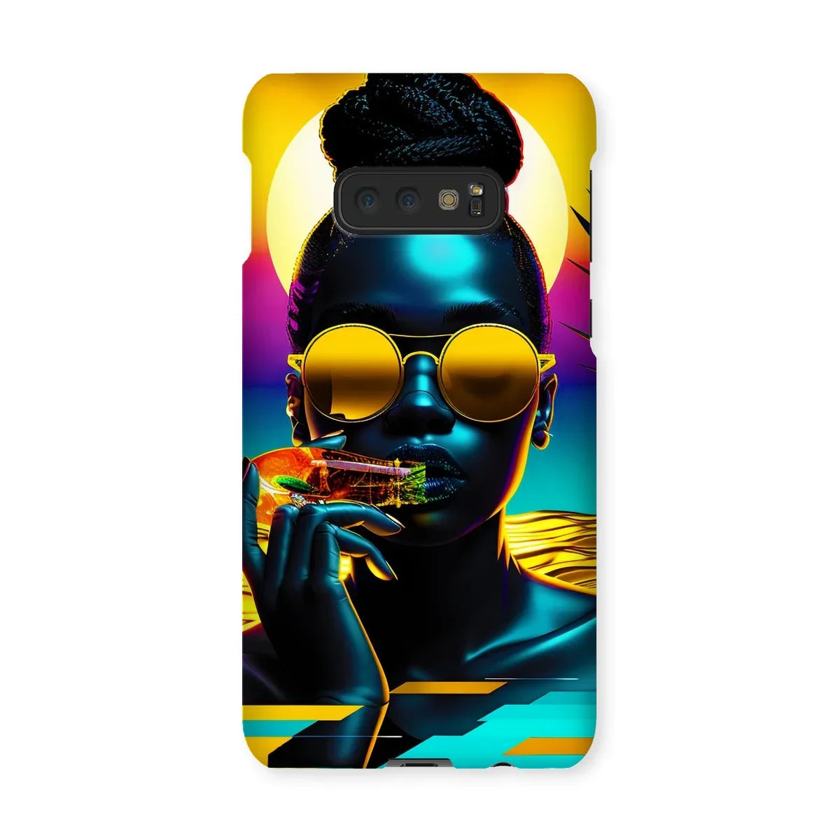 Tropical Sunset Dreams : Neon Vibes  Snap Phone Case - D'Sare