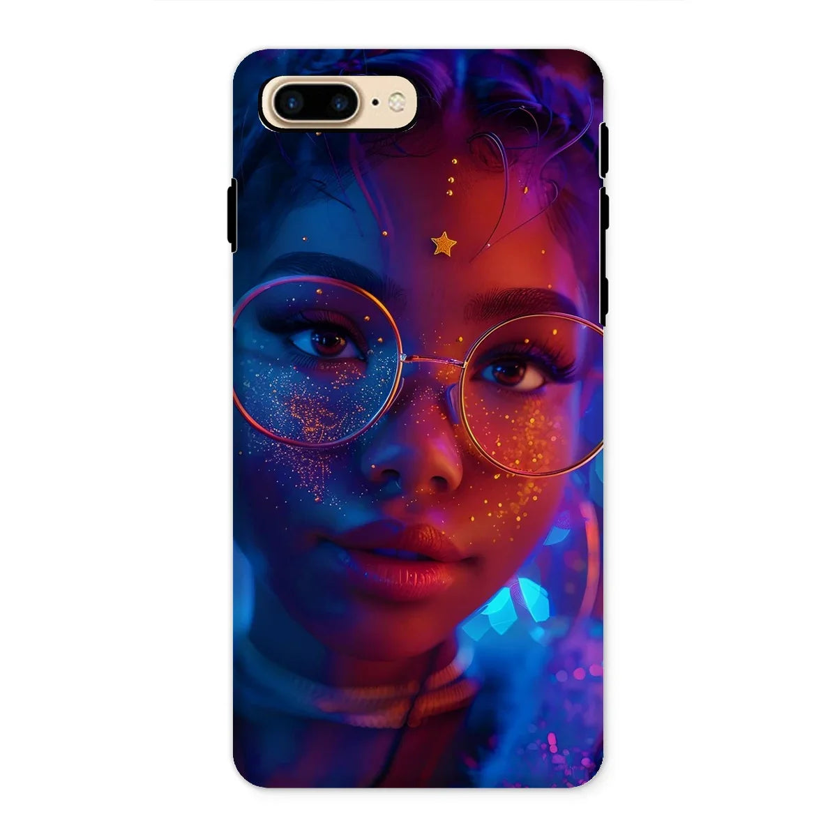 Black Girl Magic Stardust Cosmic Vibe| Black Woman Magic  Tough Phone Case - D'Sare