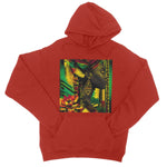 African Print Empress  College Hoodie - D'Sare