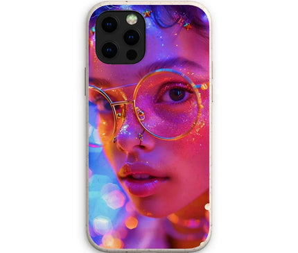 Woman Cosmic Radiance Dreamy Stardust  Eco Phone Case - D'Sare