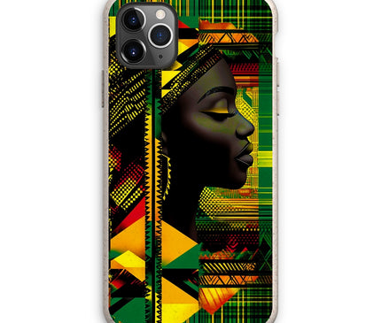 Red and Green Black Queen Fusion Eco Phone Case