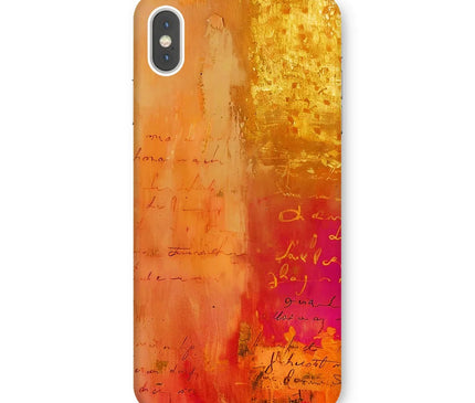 Warm Amber Seranade Snap Phone Case Eclectic Art - D'Sare