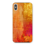 Warm Amber Seranade Snap Phone Case Eclectic Art - D'Sare