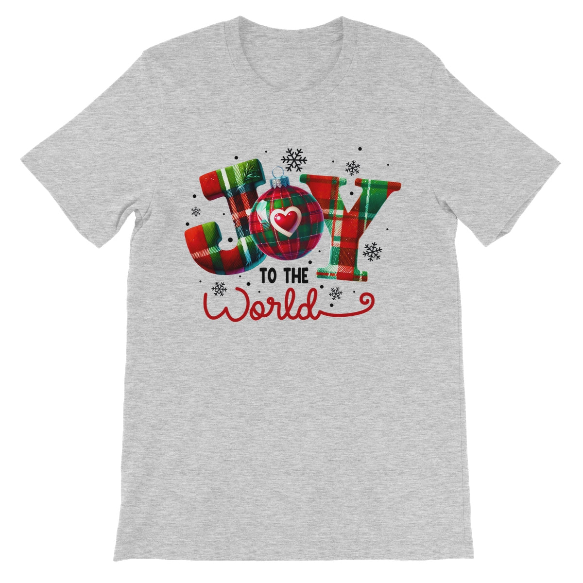 Joy To The World Christmas  Unisex Short Sleeve T-Shirt