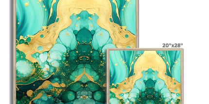 Greengoldale Framed Print by Prodigi