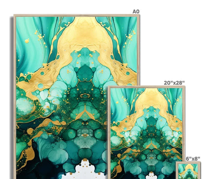 Greengoldale Framed Print - D'Sare