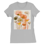 Poppy Echoes Golden Peach Escape  Women's Favourite T-Shirt - D'Sare